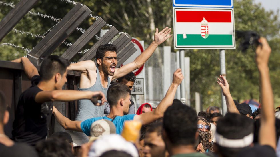 Ungarn Grenze Flüchtlinge Flüchtlingskrise Dublin EU Schengen